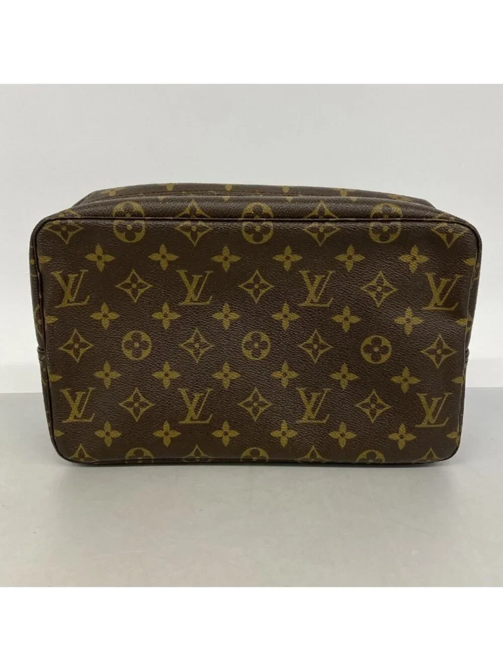 Louis Vuitton Pouch Monogram Trousse Toilet 28 Brown